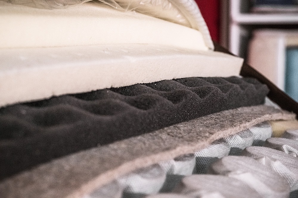 Sustainable mattress disposal: used mattress for recycling by Oceancircle.