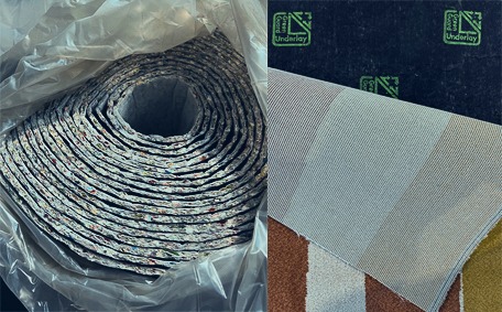 Recycled Underlay from Green Guard Underlay